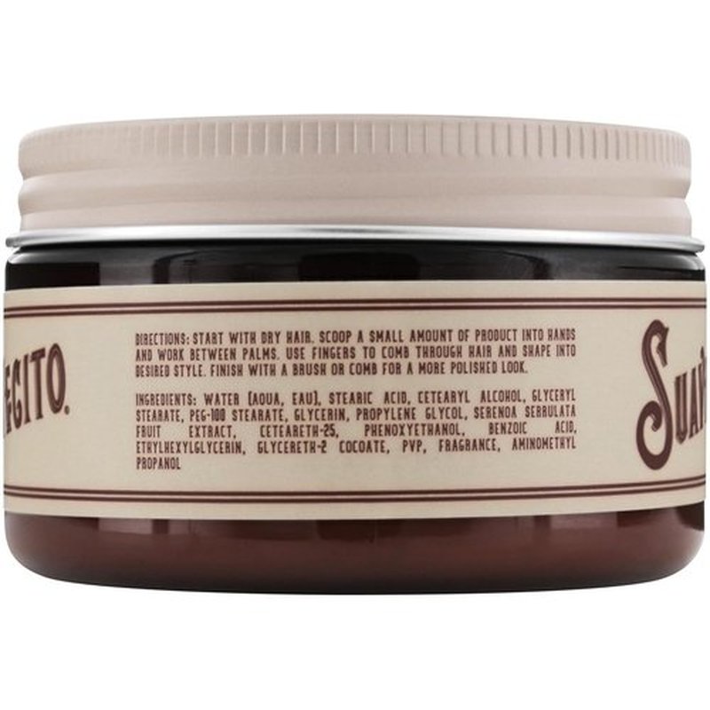 Suavecito Pomade Matte Hair Cream - DHT Blocker for Thinning Hair Regrowth | Low Shine, Light Hold