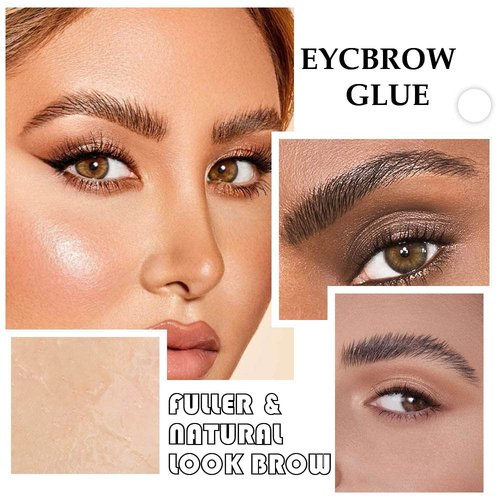 Kaely Brow Mascara - Waterproof Tinted Eyebrow Gel | Vegan & Cruelty-Free | 2Pcs Set in Transparent