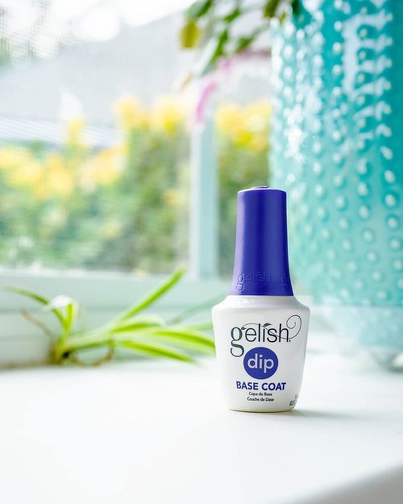 Gelish Dip Basix Kit – Prep, Base Coat, Activator, Top Coat & Brush Restorer – Easy, Odor-Free, No UV or LED Lamp Required for Long-Lasting, Salon-Quality Dip Powder Nails at Home.