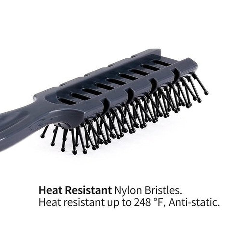 PERFEHAIR Vented Hair Brush - Heat Resistant & Static Free for All Hair Types | Ideal for Blow Drying & Styling
