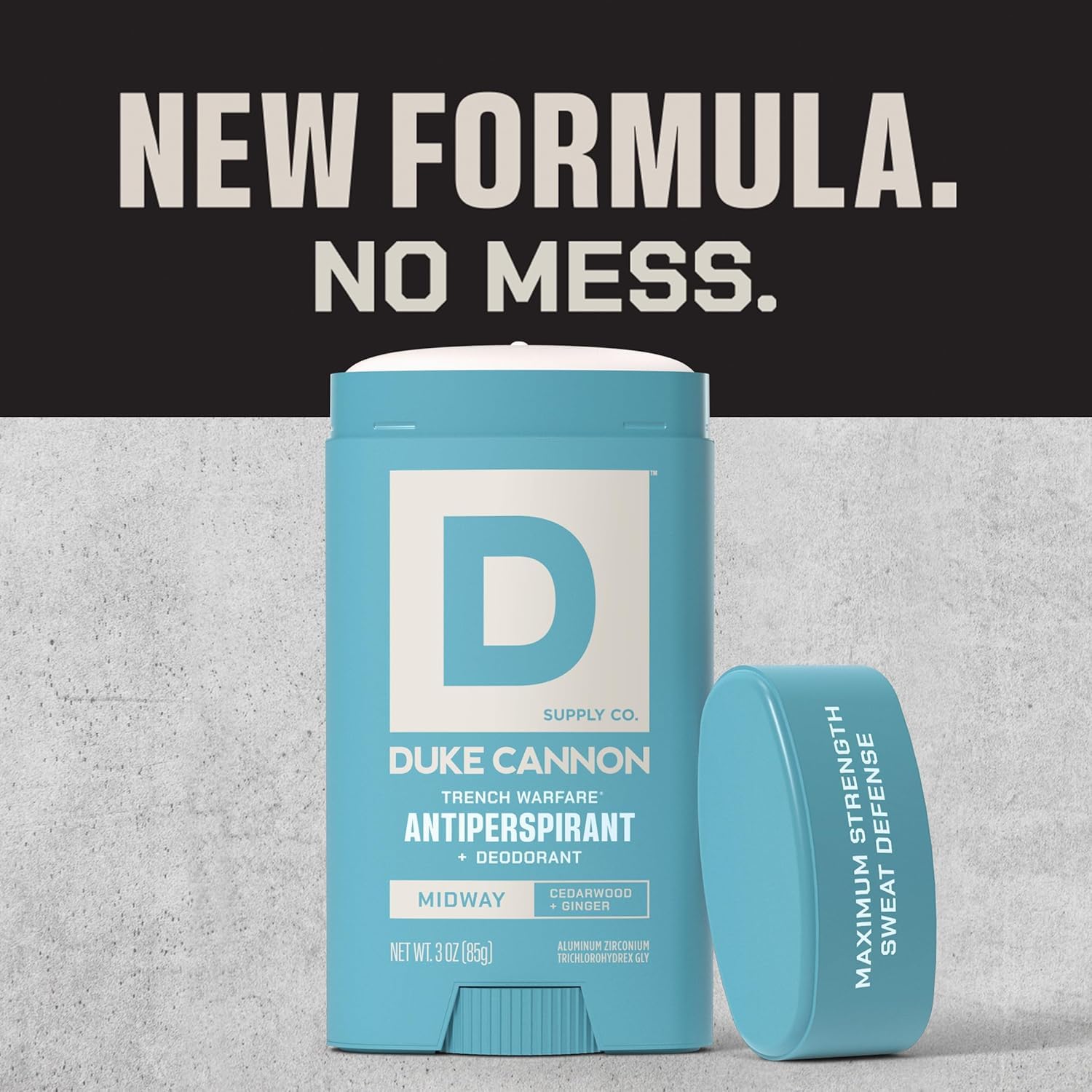 Duke Cannon Midway Antiperspirant Deodorant for Men - 3 oz