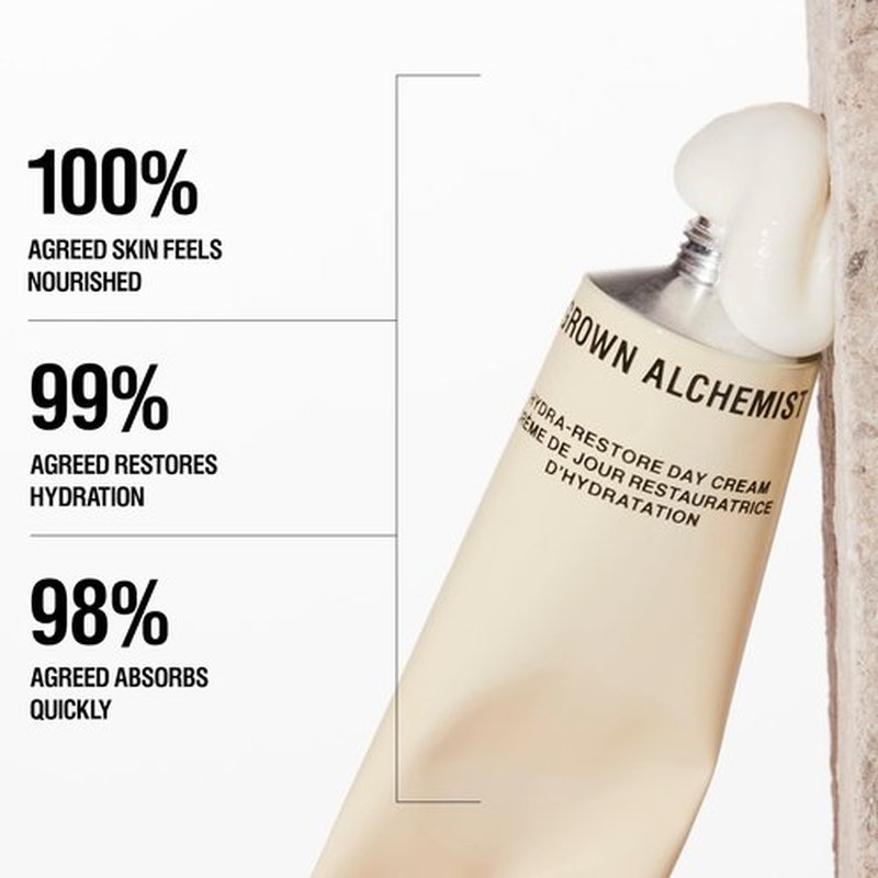 Grown Alchemist Hydra-Restore Day Cream Facial Daily Moisturizer, 65 mL