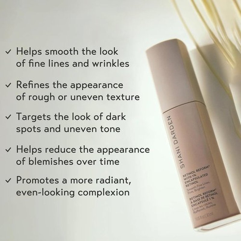 SHANI DARDEN SKIN CARE Retinol Reform Serum - 1% Encapsulated Retinol for Youthful Skin | 1 fl oz