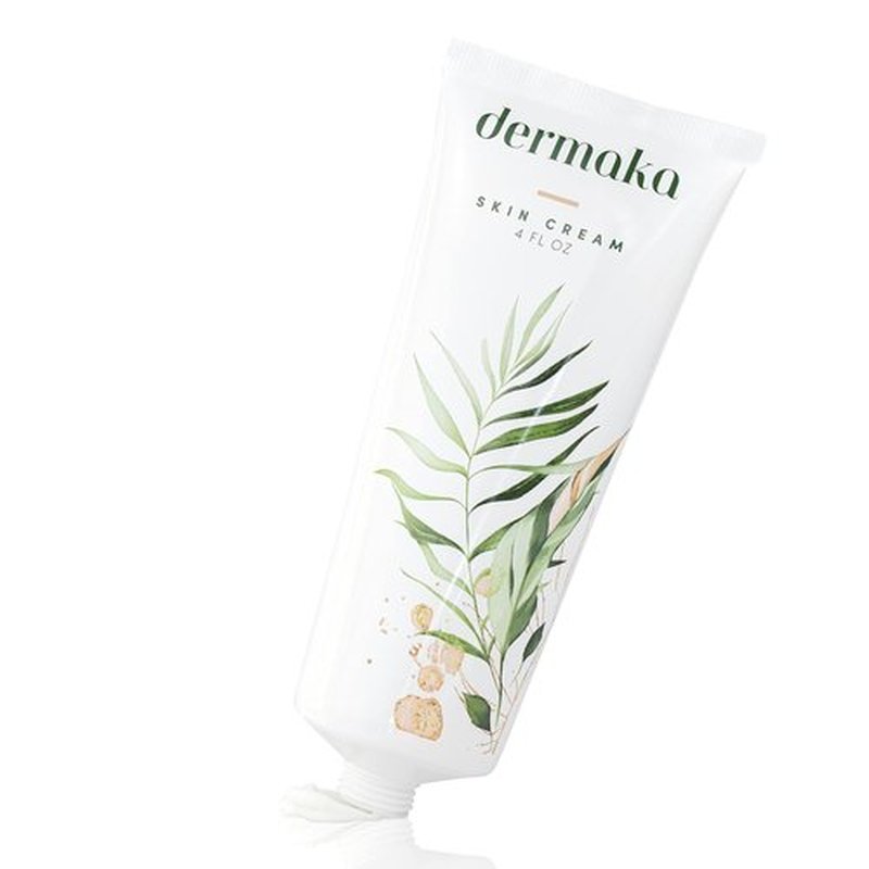 Dermaka Arnica Skin Care Cream - Moisturizing Botanical Formula with Arnica Montana & Vitamins A & E | 4 oz Gentle Hydrating Cream for Face & Body