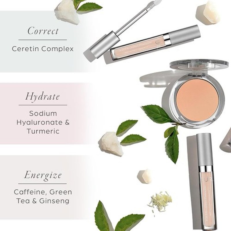 PÜR MINERALS 4-in-1 Sculpting Concealer - Hydrating, Brightening & Plumping Makeup for Dark Circles - Medium to Full Coverage