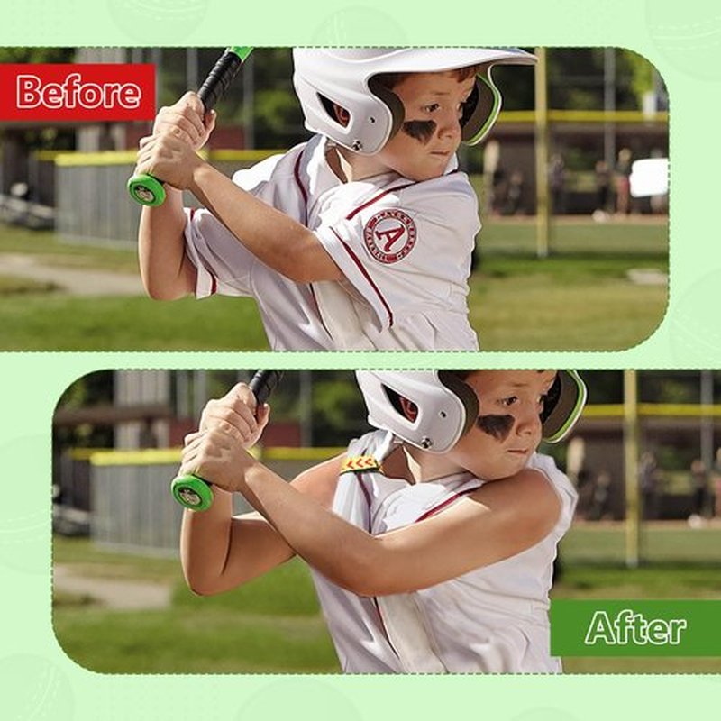 24 Pcs Softball Sleeve Holders, 5.11 Inch Fastpitch Softball Shirt Sleeve Ties, Yellow with Red Stitching Shirts Sleeves Straps Fasteners Clips Sports Activities Accessories for Kids