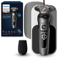 Philips Norelco S9000 Prestige Electric Shaver - Qi-Charger, Precision Trimmer & Premium Case | SP9872/86