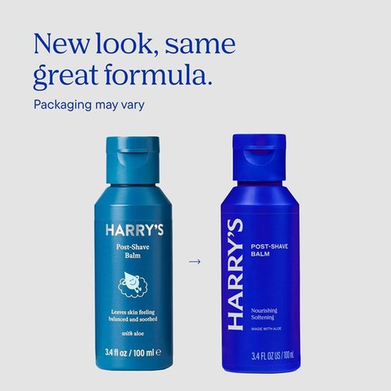 Harry's Post-Shave Balm for Men - Soothing Aloe Formula | 2 Pack, 3.4 fl oz - TSA Approved Travel Essential