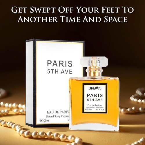 Paris 5th Avenue Eau De Parfum for Women - Elegant Fragrance with Floral and Woody Notes - 100ml Bottle