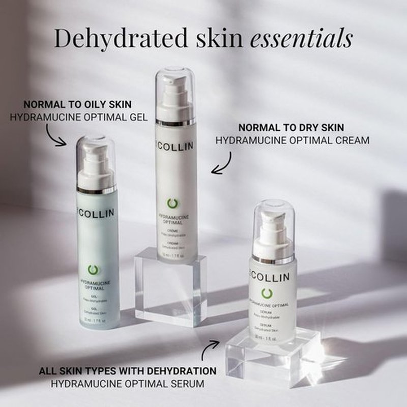 G.M. COLLIN Hydramucine Optimal Serum - Hydrating Face Serum with Hyaluronic Acid for Moisture Restoration