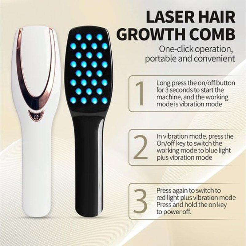 Laser Comb is a comb-shaped low level laser therapy (LLLT) device that emits laser light with the intention to promote hair growth.