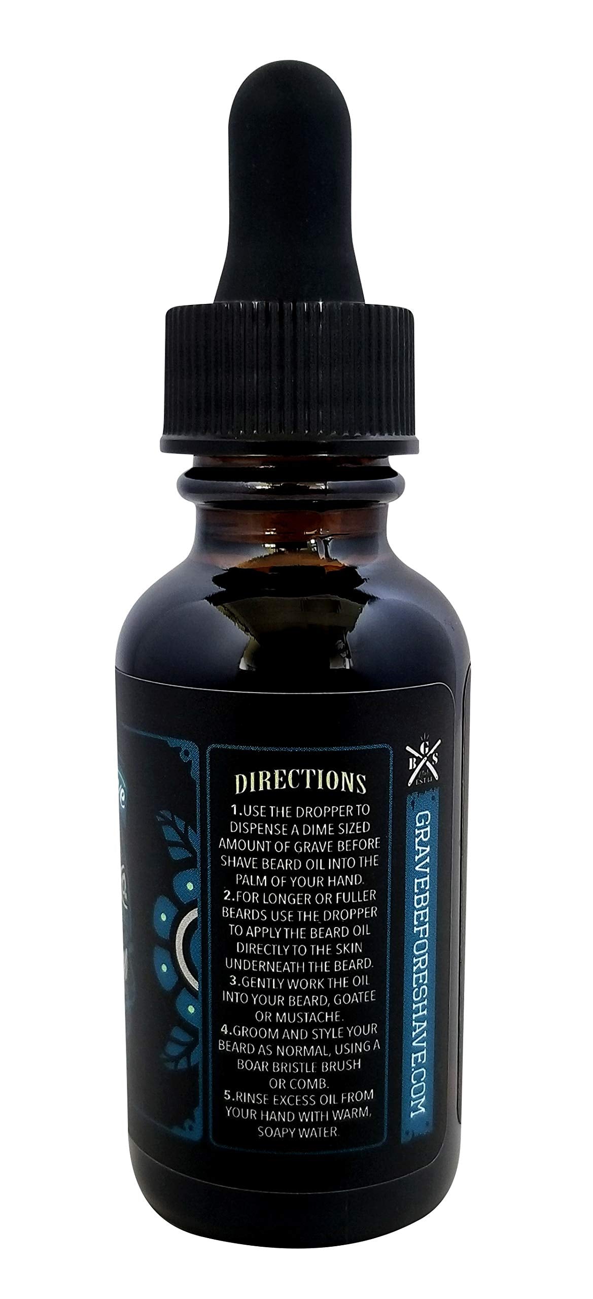 Grave Before Shave Aphrodisiac Blend Beard Oil 1oz.