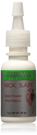 Clubman Nick Safe Styptic Powder Bottle 0.25 oz