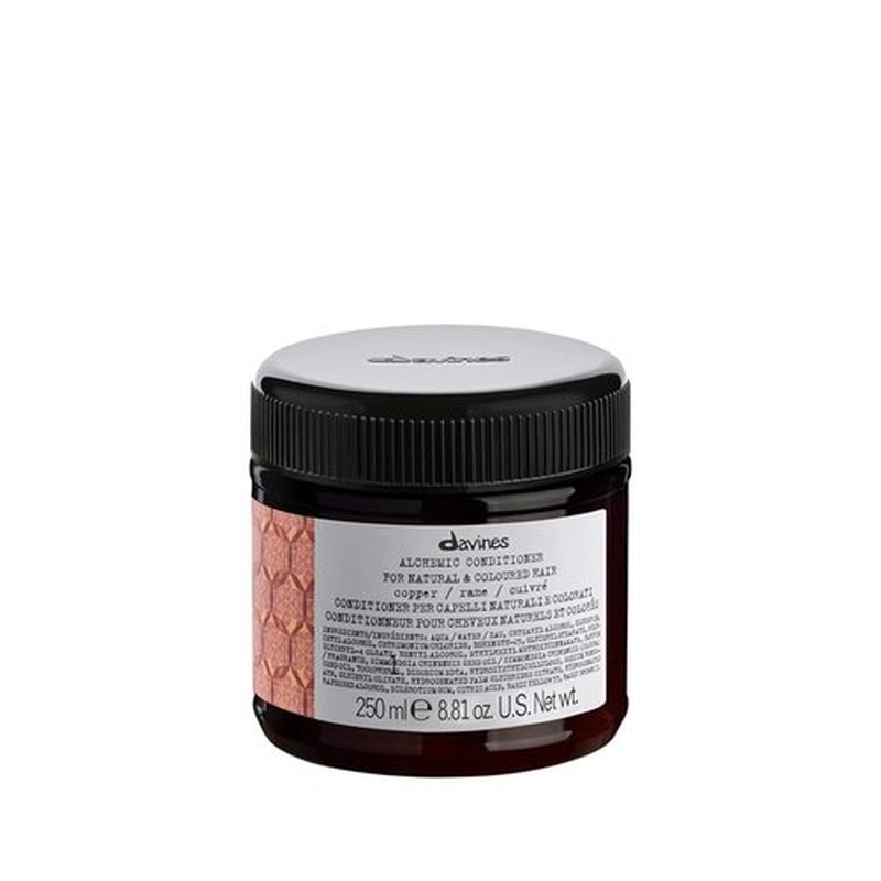 Davines Alchemic Conditioner - Copper Color Enhancer | 8.81 oz for Vibrant Hair
