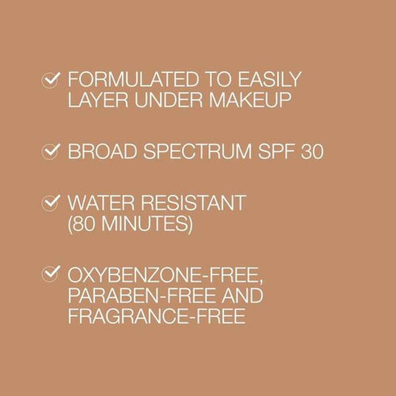 Neutrogena Purescreen+ Tinted Sunscreen - SPF 30 Mineral Formula with Zinc Oxide & Vitamin E | Medium, 1.1 fl oz