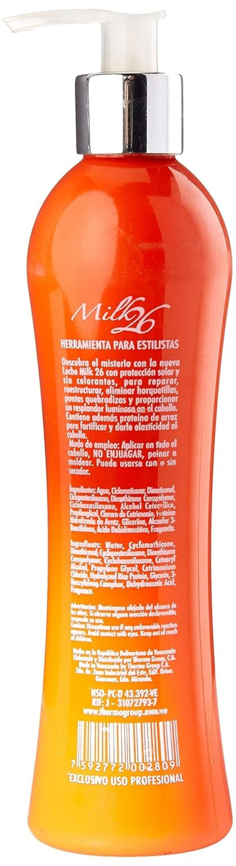 Kleravitex Milk 26 Leave-In Conditioner - 8.11 Oz - Split End Repair & Hair Growth Enhancer