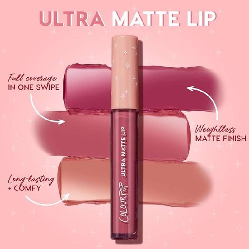 ColourPop Ultra Matte Liquid Lipstick - Ultra-Pigmented, Long-Lasting Formula - Smooth, Non-Drying Finish - Currant Mood (0.13 oz)