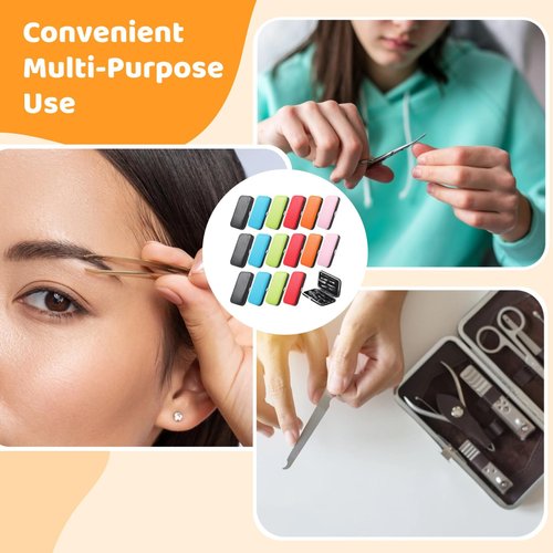 30 Sets Bulk Manicure Kit Nail Set Nail Clippers and Beauty Tools Portable Set Professional 7-in-1 Nail Care Kit with Stainless Steel Tools, Travel Case, Ideal for Mother’s Day Gifts (7-in-1)