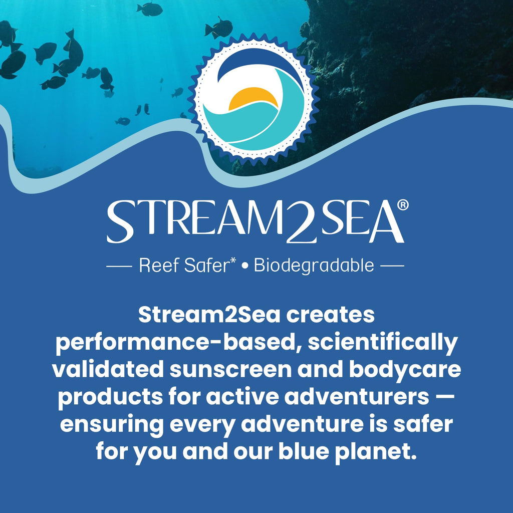 STREAM 2 SEA EcoStick SPF 35 Mineral Sunscreen Stick, Sweat Water Resistant Sunblock, USDA Approved Biodegradable Paraben Free Reef Safe Sunscreen Protection UVA UVB (EcoStick Tint) - 0.5 oz
