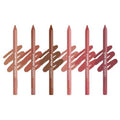 ColourPop Lined and Defined Lippie Lip Pencil Kit - High-Pigment, Long-Lasting Lip Liners | Nude Pink & Brown Shades (6 Count)