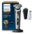 Philips Norelco Shaver i9000 Prestige - Wet & Dry Electric Shaver, Gold Oyster, Sense IQ Technology, Triple Lift & Cut System, 360 Rotating Dual SteelPrecision Blades, Quick Clean Pod, Model XP9203/81