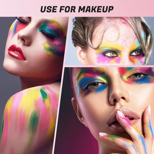 Nail Pigment Powder Palette, 9 Colors Gradient Solid Pigment Powder for Nails, Nail Art Manicure DIY Accessories (Light)