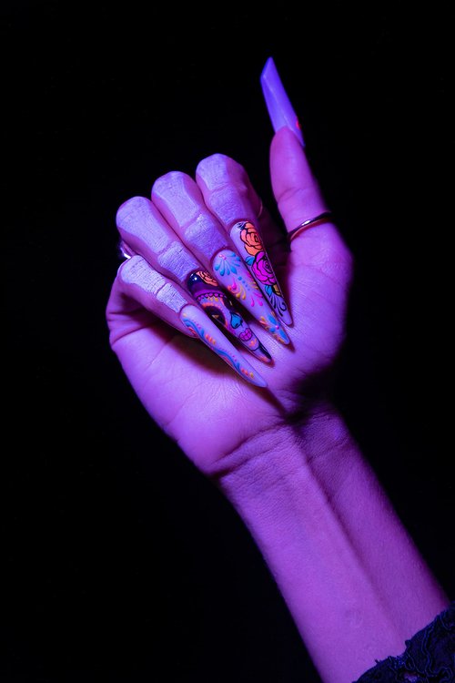 LACCOVER ONE SHOT - NAIL POLISH GEL SET CATRINA COLLECTION, 4 COLORS, 1/2 Fl Oz each one, by NAIL FACTORY