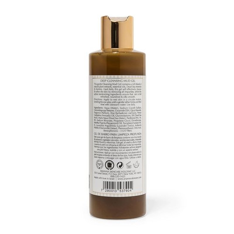 Regine Switzerland Deep Cleansing Mud Gel - Natural Facial Cleanser for Oily Skin | Daily Face Wash