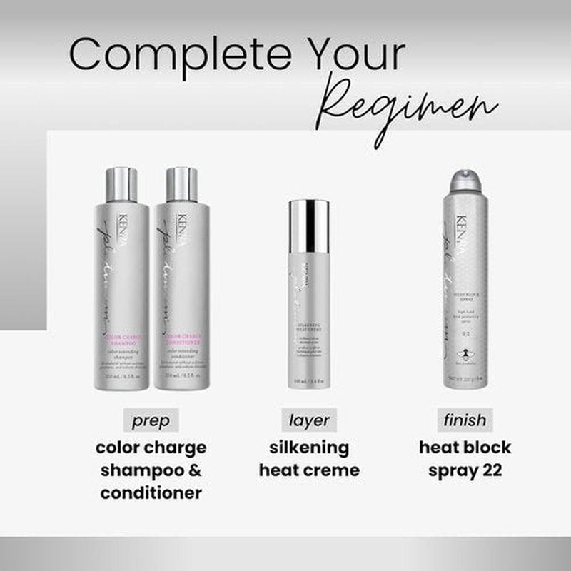 Kenra Platinum Heat Block Spray 22 - Ultimate Heat Protection Hairspray | High Hold for All Hair Types