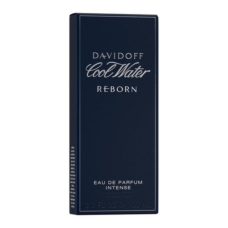 Davidoff Cool Water Reborn Eau de Parfum Intense - Woody Men's Cologne with Galbanum, Amber & Vetiver - Long-Lasting Fragrance