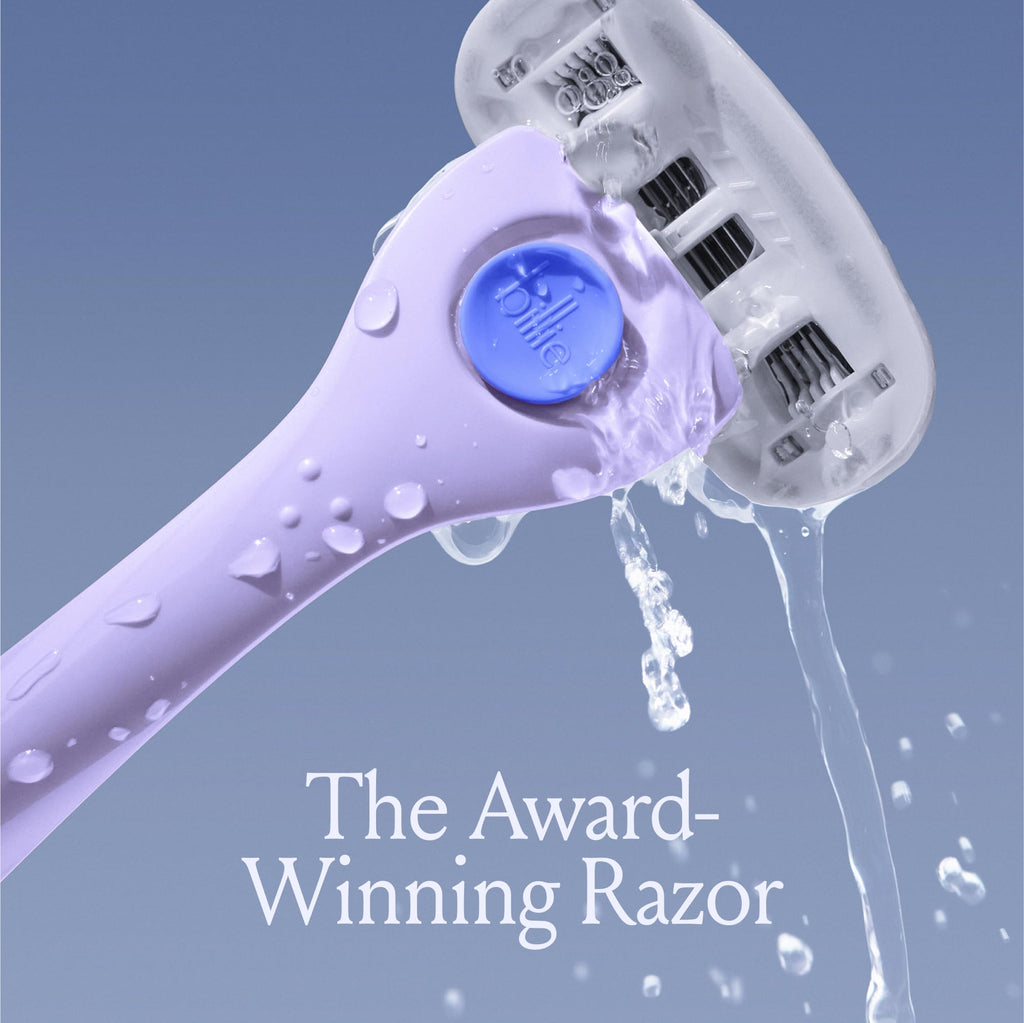 Billie Razors for Women Shave Kit – Women’s Razor + 4 x 5-Blade Razor Refills + Magnetic Holder – DreamPop,(Pack of 12)
