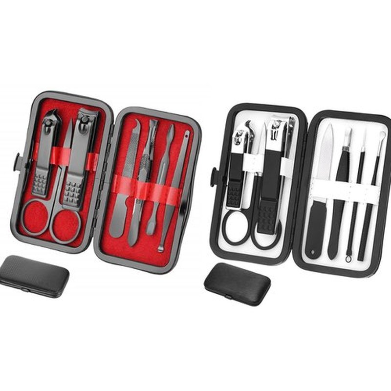 Manicure Set Personal Care Nail Clipper Kit Manicure Professional Pedicure Set Mens Accessories Personal Care Set Grooming Kit Fathers Gift for Men Husband Boyfriend Parent
