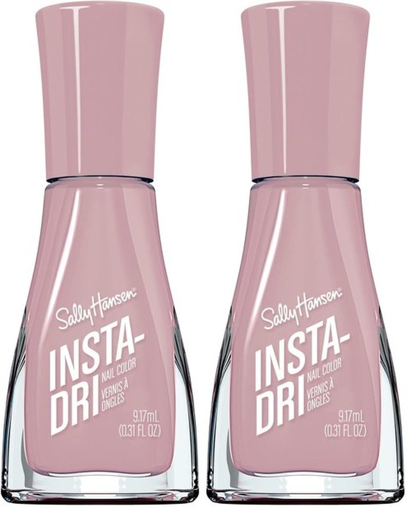Sally Hansen Insta-Dri Nail Polish - City Chic Collection - Hurry Plum - 0.31 fl oz (Pack of 2)