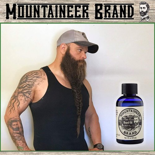 Mountaineer Brand Beard Oil - Natural Unscented Hydration & Conditioning for Beard Growth | 2oz
