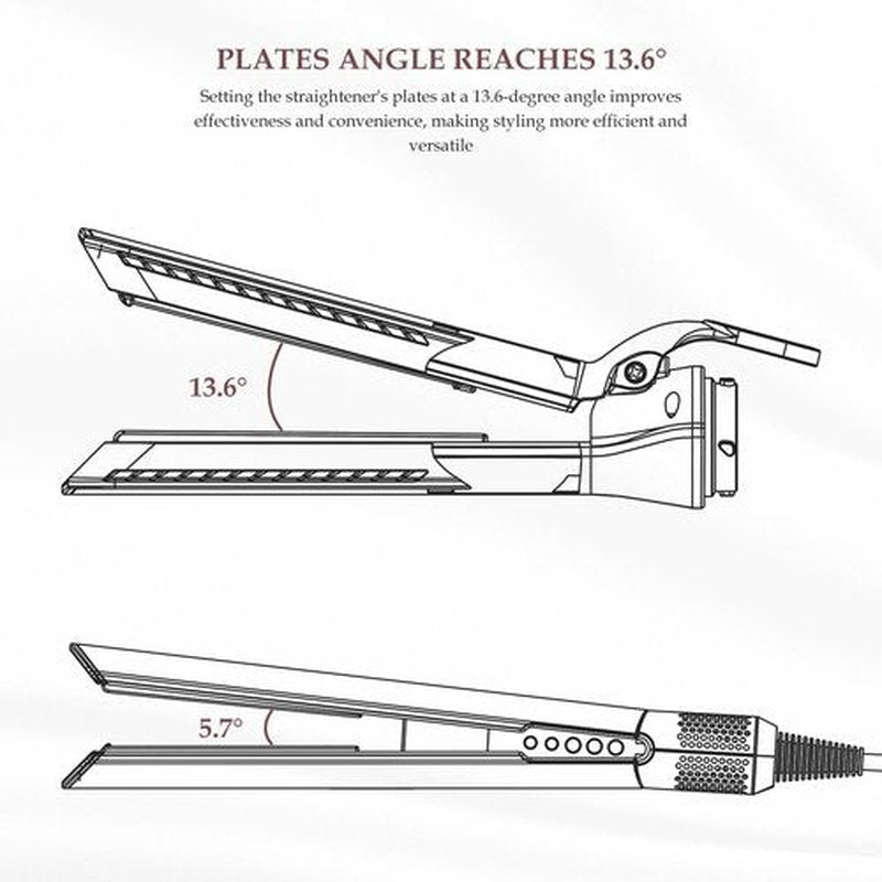 SAZIKA Airflow Smooth Attachment for Shark FlexStyle, Nozzles Attachment for Smooth Hair Style with Less Damage and Breakage for Shark FlexStyle Black