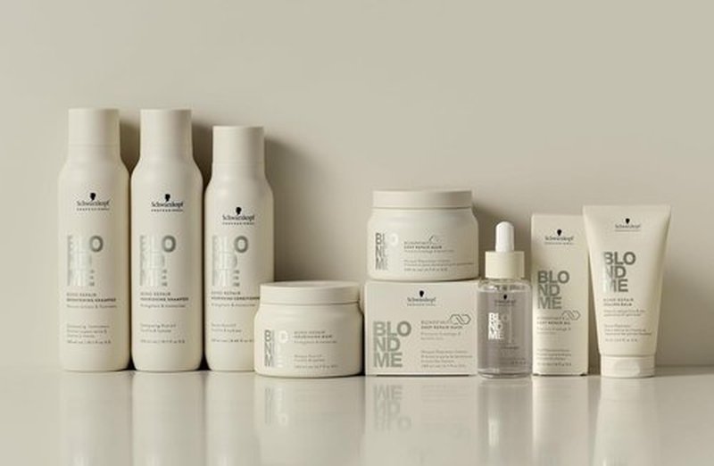 BlondMe Bond Repair Brightening Shampoo - Removes Build-Up & Impurities | Repairs & Hydrates Blonde, Lightened & Grey Hair