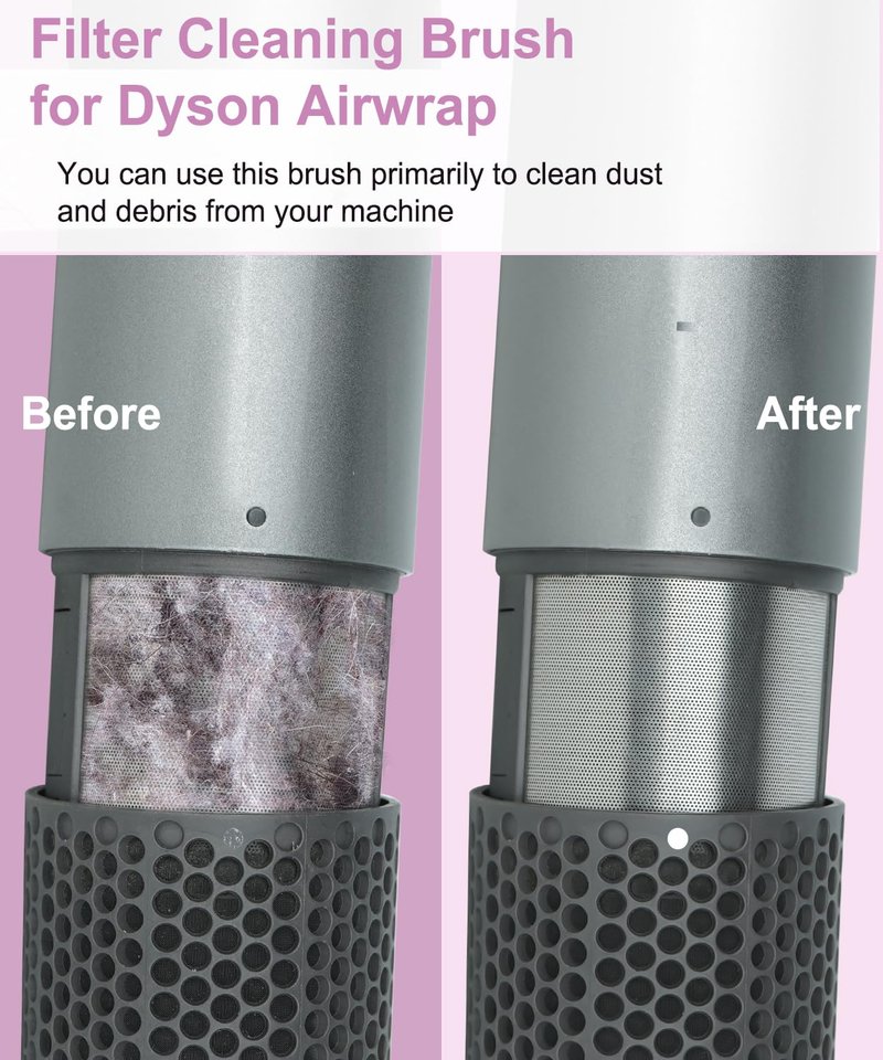 YTCHYYSK Outer Filter Cage Cover Replacement and Cleaning Brush for Dyson Airwrap HS01 HS05 Strainer Magnetic Filter Cover Part no. 969758-06 NO.969760-01