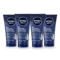 NIVEA MEN Maximum Hydration Face Lotion - SPF 15 Sunscreen for Men | 4 Pack of 2.5 Fl Oz Tubes