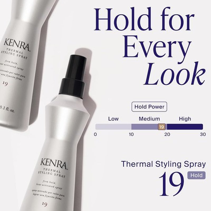 Kenra Thermal Styling Spray 19 - Premium Heat Protection Spray for All Hair Types