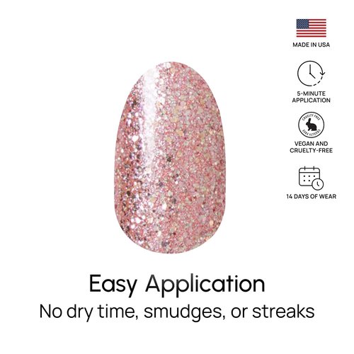 Color Street Social Butterfly Glitter Nail Strips