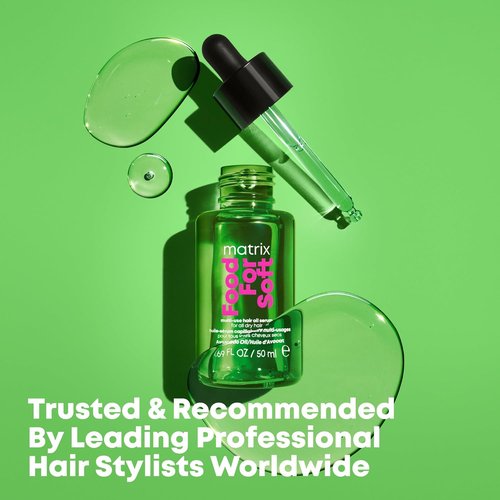 MATRIX Soft Hair Serum Oil - Nourishing Leave-In Treatment for All Hair Types | Avocado Oil, Heat Protection