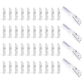 MoHern Dermaplan Razor for Face Professional, Facial Razors for Women Face with 40 Blade Refills, Eyebrow Razor for Women and Men
