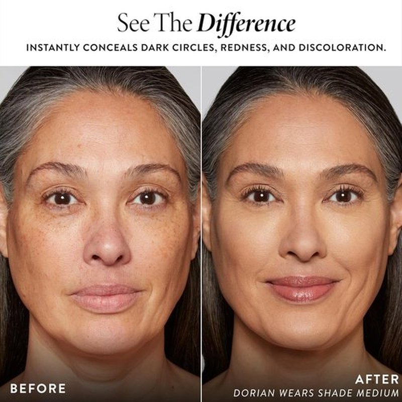 LAURA GELLER NEW YORK Ideal Fix Under Eye Concealer – Full Coverage, Anti-Aging, Hydrating – 02 Fair