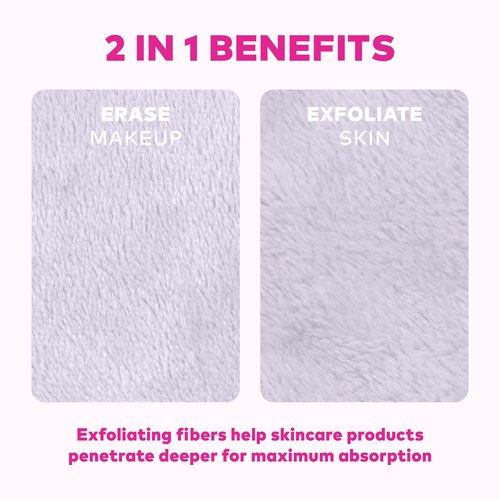 The Original MakeUp Eraser 7-Day Set, Erase All Makeup With Just Water, Including Waterproof Mascara, Eyeliner, Foundation, Lipstick, Sunscreen, and More! Hello Kitty & Friends Go Glamping, 7ct