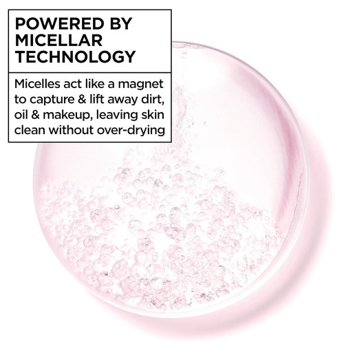 Garnier Micellar Water - Hydrating Facial Cleanser & Makeup Remover for Sensitive Skin | 13.5 Fl Oz (400mL) - 2 Count