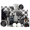 Skiennix Men's Spa Gift Set - Cedarwood Bath & Body Care Kit | 12-Piece Home Spa Essentials for Men