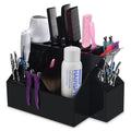 Noverlife Salon Hairdressing Organizer Storage Box, Detachable Hair Styling Tools Holder for Comb Clips Scissors, Multifunctional Hair Tools Desktop Keeper, Wear Resistant Washable Salon Shears Block