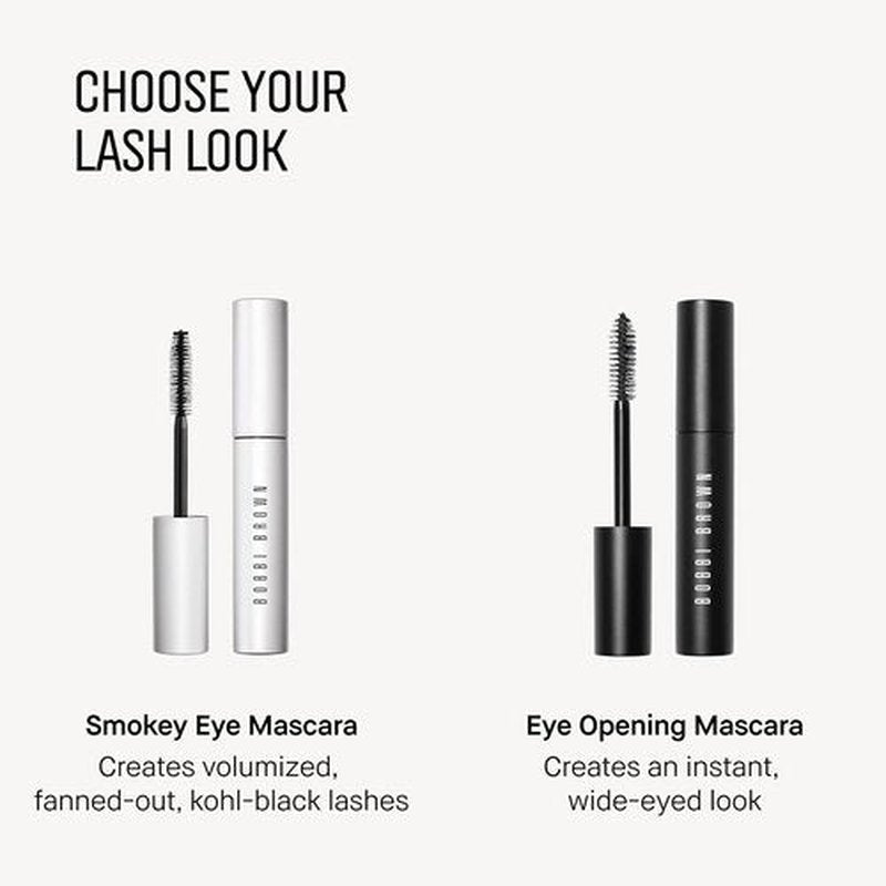 Bobbi Brown Smokey Eye Mascara - Long-Wearing, Volumizing Formula | No Flaking or Smudging, 0.2 Fl Oz