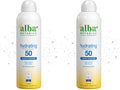 Alba Botanica Sunscreen Spray for Face and Body, Broad Spectrum SPF 50 Sunscreen, Hawaiian Coconut, Water Resistant and Biodegradable, 5 fl. oz. Bottle (Pack of 2)