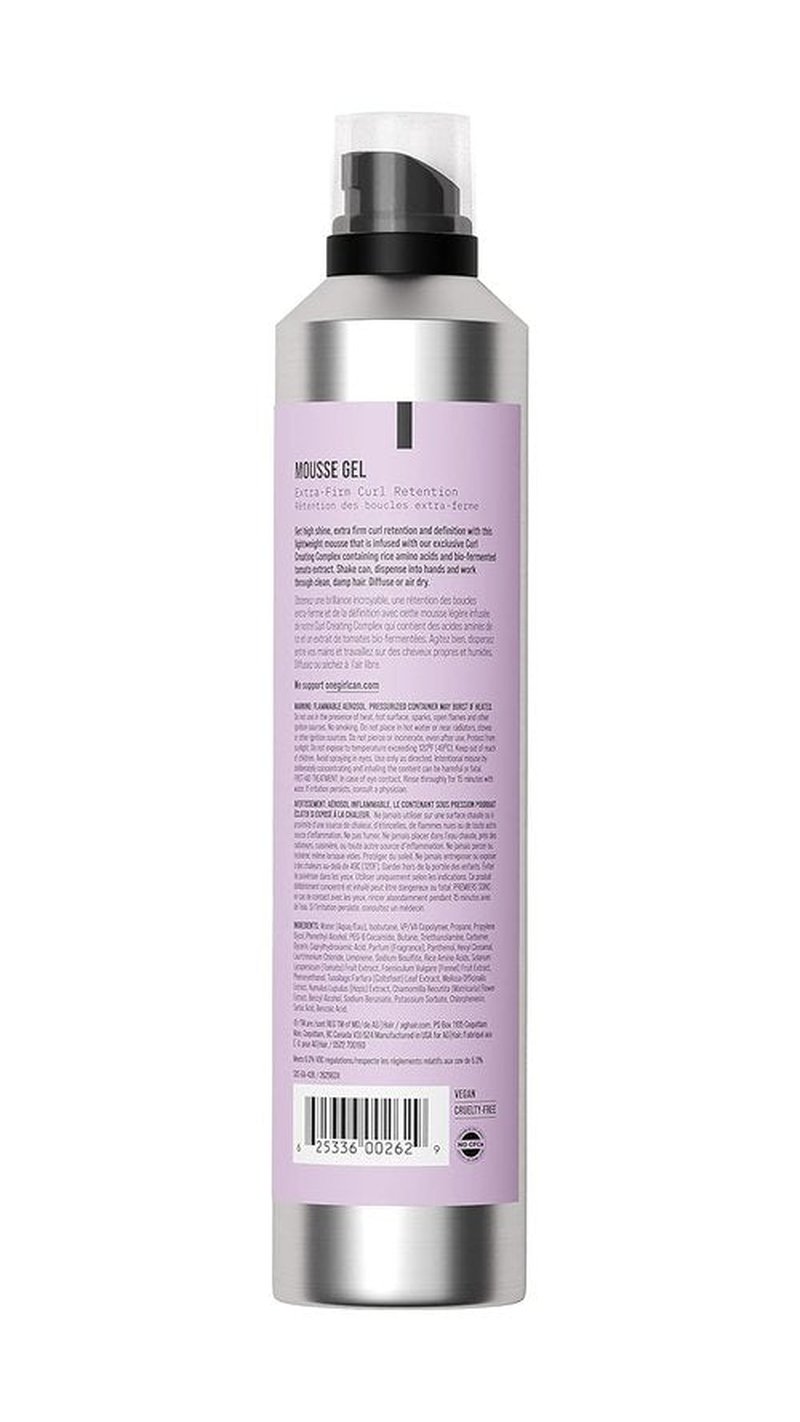 AG Care Mousse Gel - Extra-Firm Curl Retention for Long-Lasting Hold | 10 Fl Oz